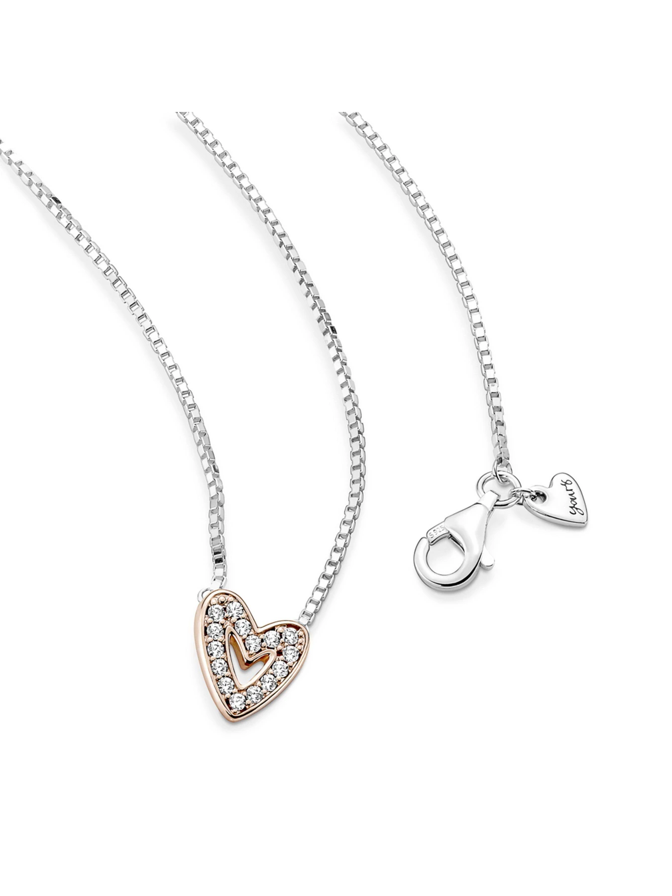 Кольє PANDORA Moments модель 380089C01 Кольє PANDORA Moments модель 380089C01 Фото