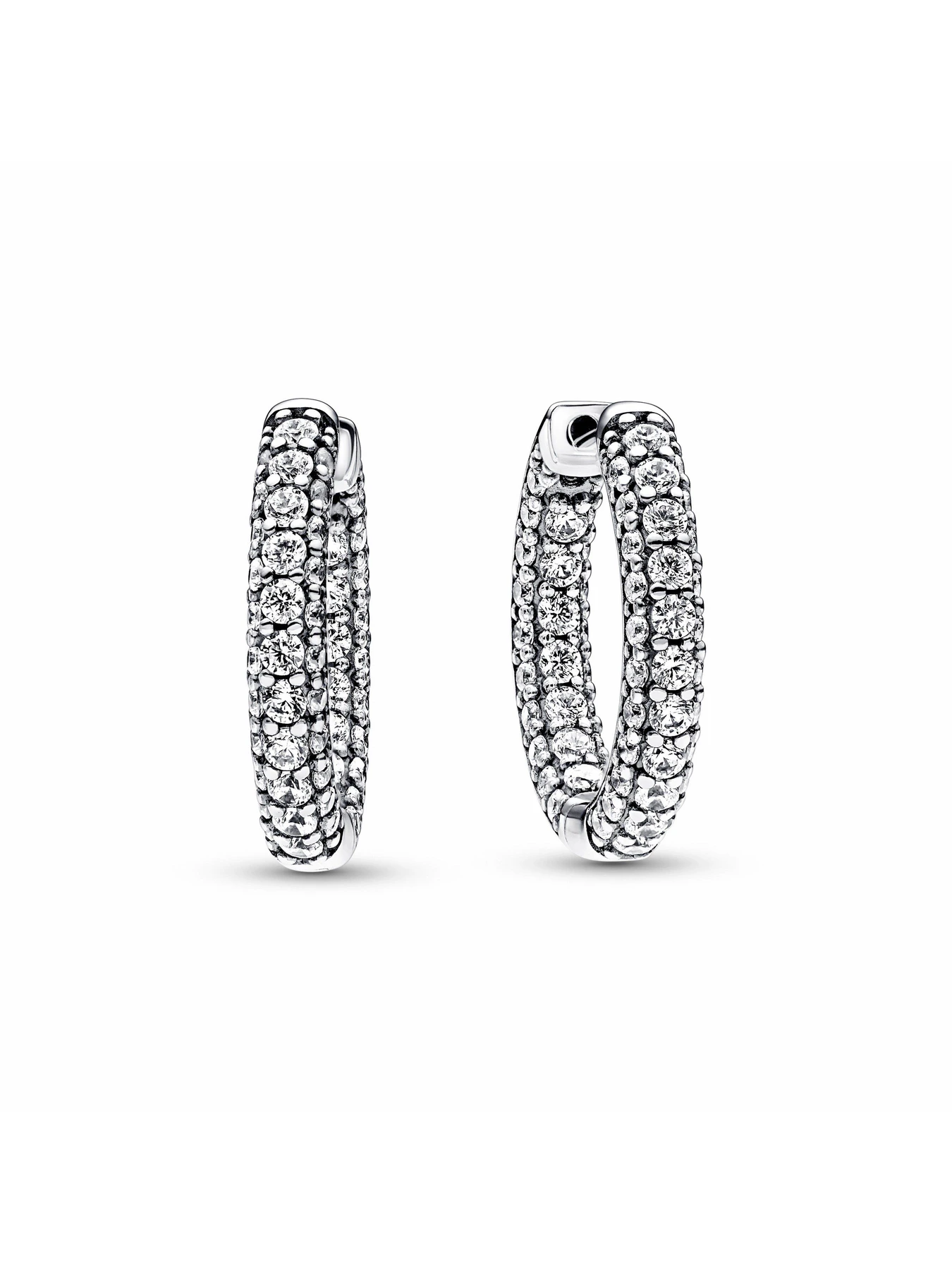 Серьги-кольца PANDORA модель 292624C01 Серьги-кольца PANDORA модель 292624C01 Фото