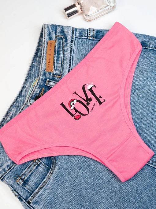 Нижня білизна ISSA Plus модель BL2-839_малиновый Фото