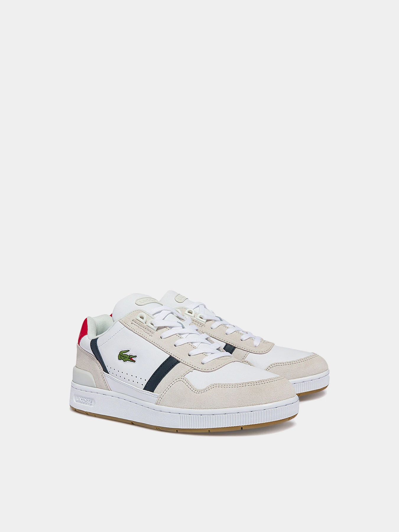 Кроссовки Lacoste T-Clip модель 740SMA0048407 Кроссовки Lacoste T-Clip модель 740SMA0048407 Фото