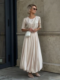 Юбки Jadone Fashion модель Beta_bej Фото