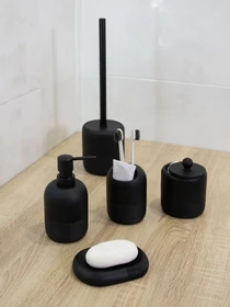 Ершик для унитаза черный Boston MBM HOME модель BA-06 BLACK Фото
