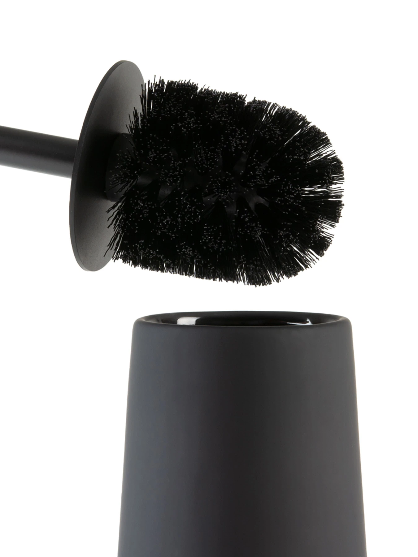 Ершик для унитаза черный Jersey MBM HOME модель BA-18 BLACK Ершик для унитаза черный Jersey MBM HOME модель BA-18 BLACK Фото