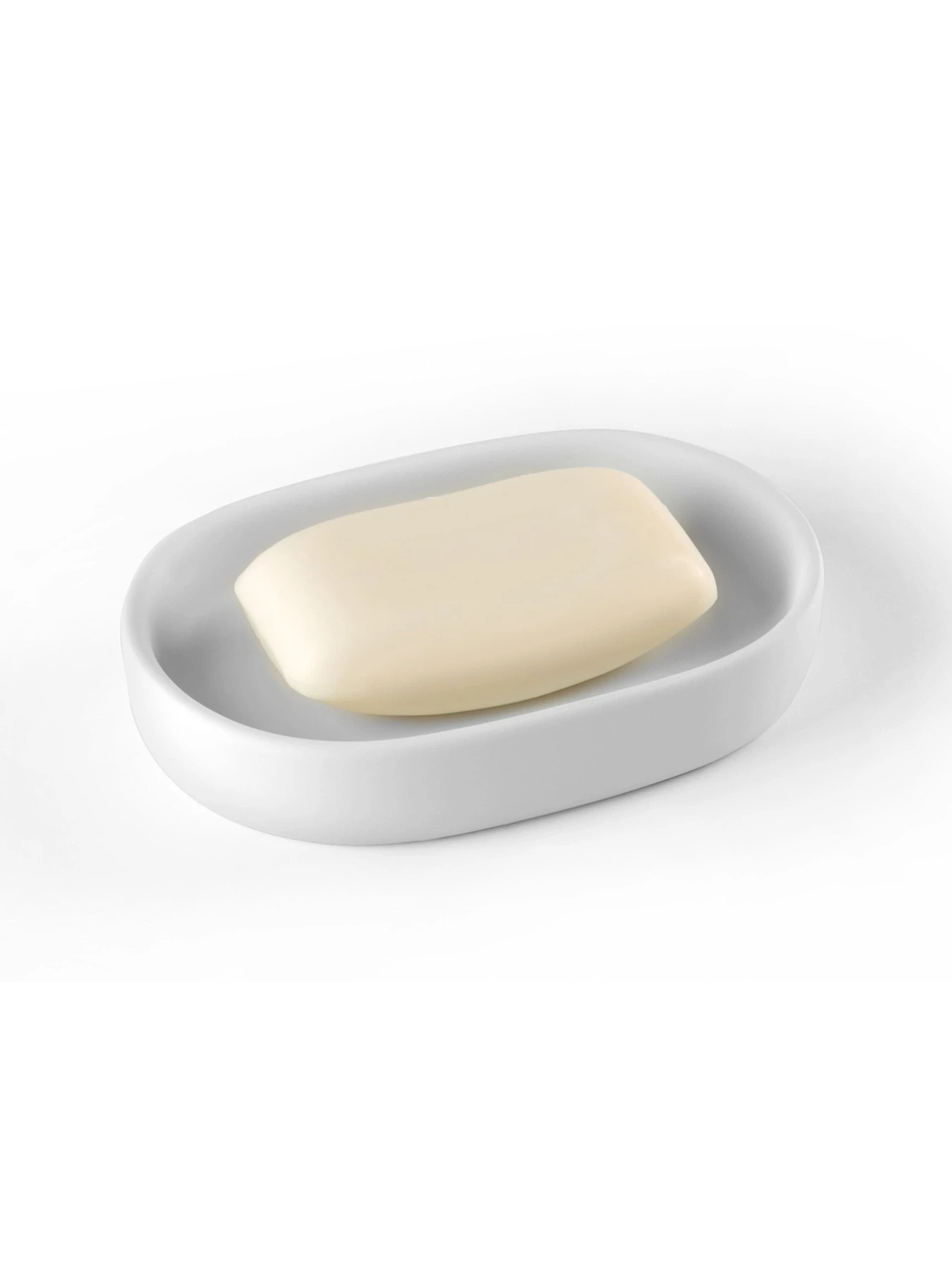 Мыльница белая Milan MBM HOME модель BA-24 WHITE Фото