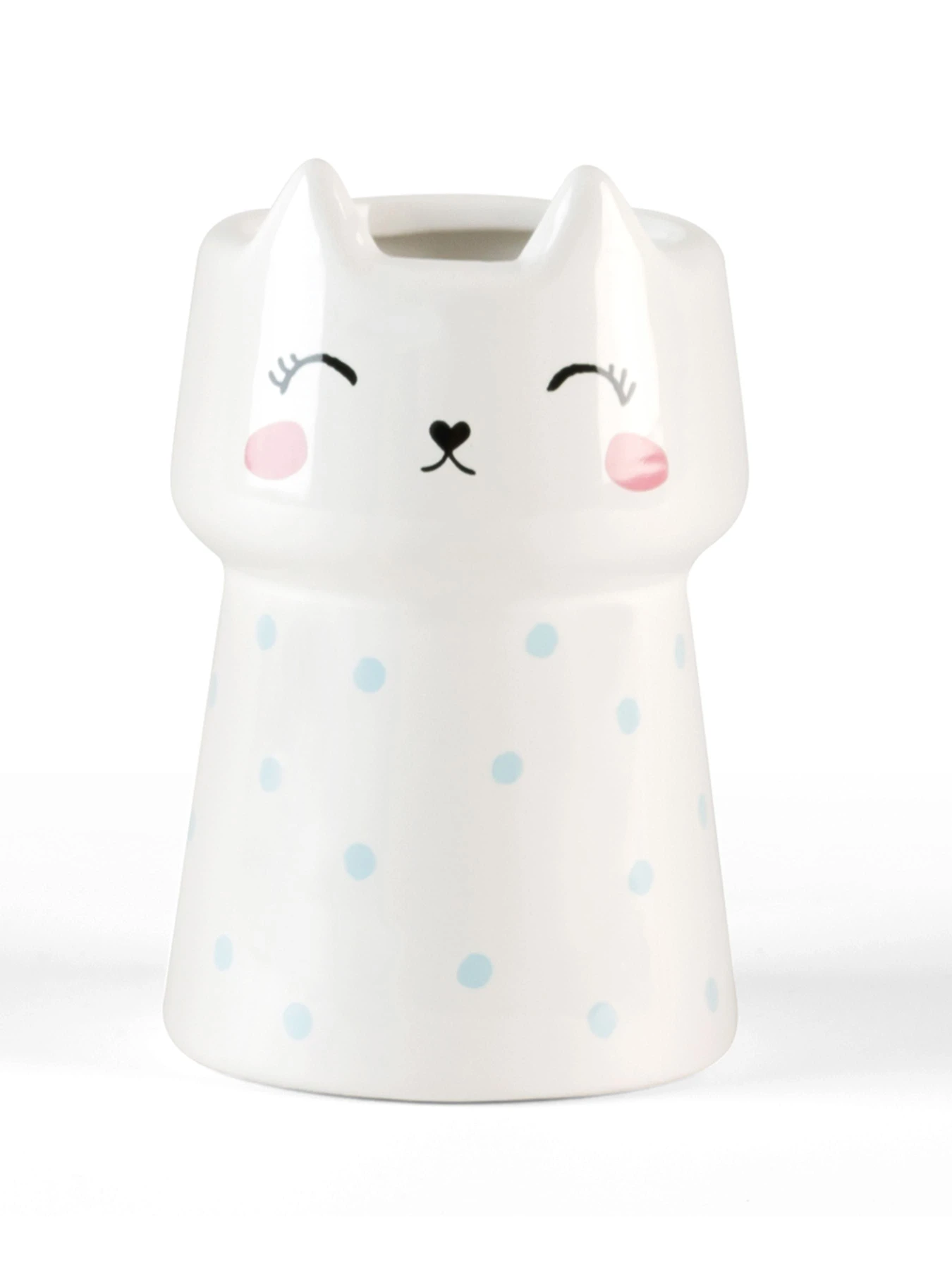 Подставка для зубных щеток и пасты белая Cute Cat MBM HOME модель BA-21 WHITE Подставка для зубных щеток и пасты белая Cute Cat MBM HOME модель BA-21 WHITE Фото