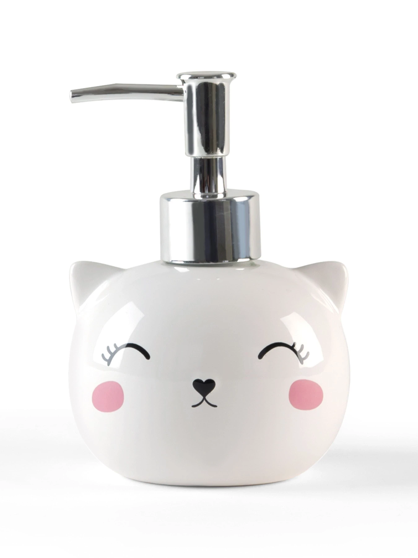 Диспенсер для рідкого мила білий Cute Cat MBM HOME модель BA-19 WHITE Диспенсер для рідкого мила білий Cute Cat MBM HOME модель BA-19 WHITE Фото