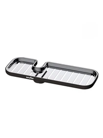 Полка на душевую штангу и смеситель с фиксатором черная MBM HOME модель BP-23 BLACK Фото