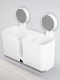 Полиця клейка глибока біла MBM HOME модель BP-7 WHITE Фото