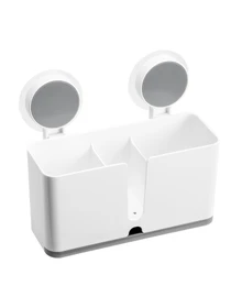 Полиця клейка глибока біла MBM HOME модель BP-7 WHITE Фото