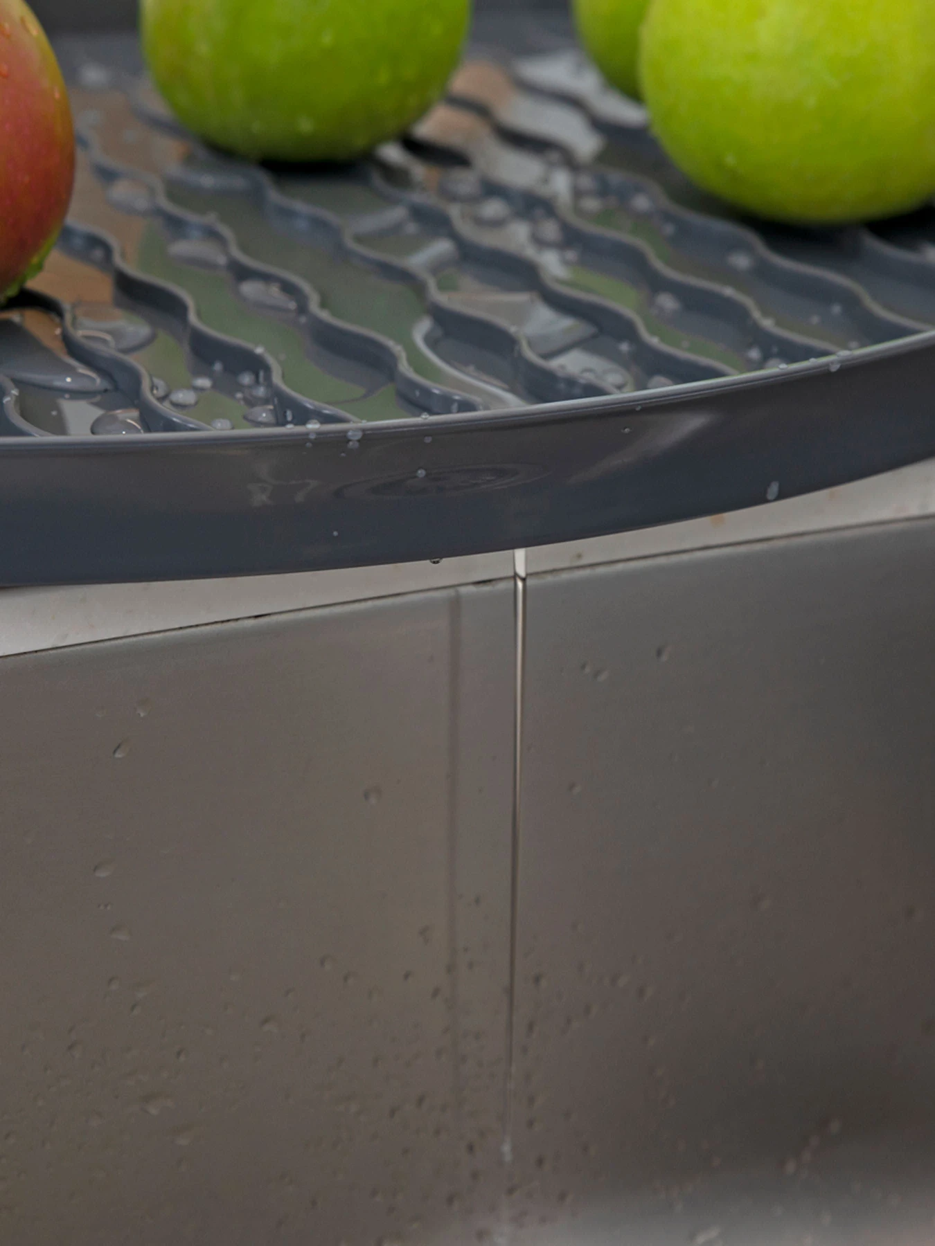Сушарка для посуду сіра MBM HOME модель DR-01 GRAY Фото