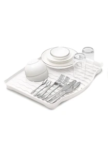 Сушарка для посуду біла MBM HOME модель DR-01 WHITE Фото