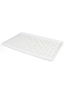 Сушилка для посуды с поддоном белая MBM HOME модель DR-04 WHITE Фото