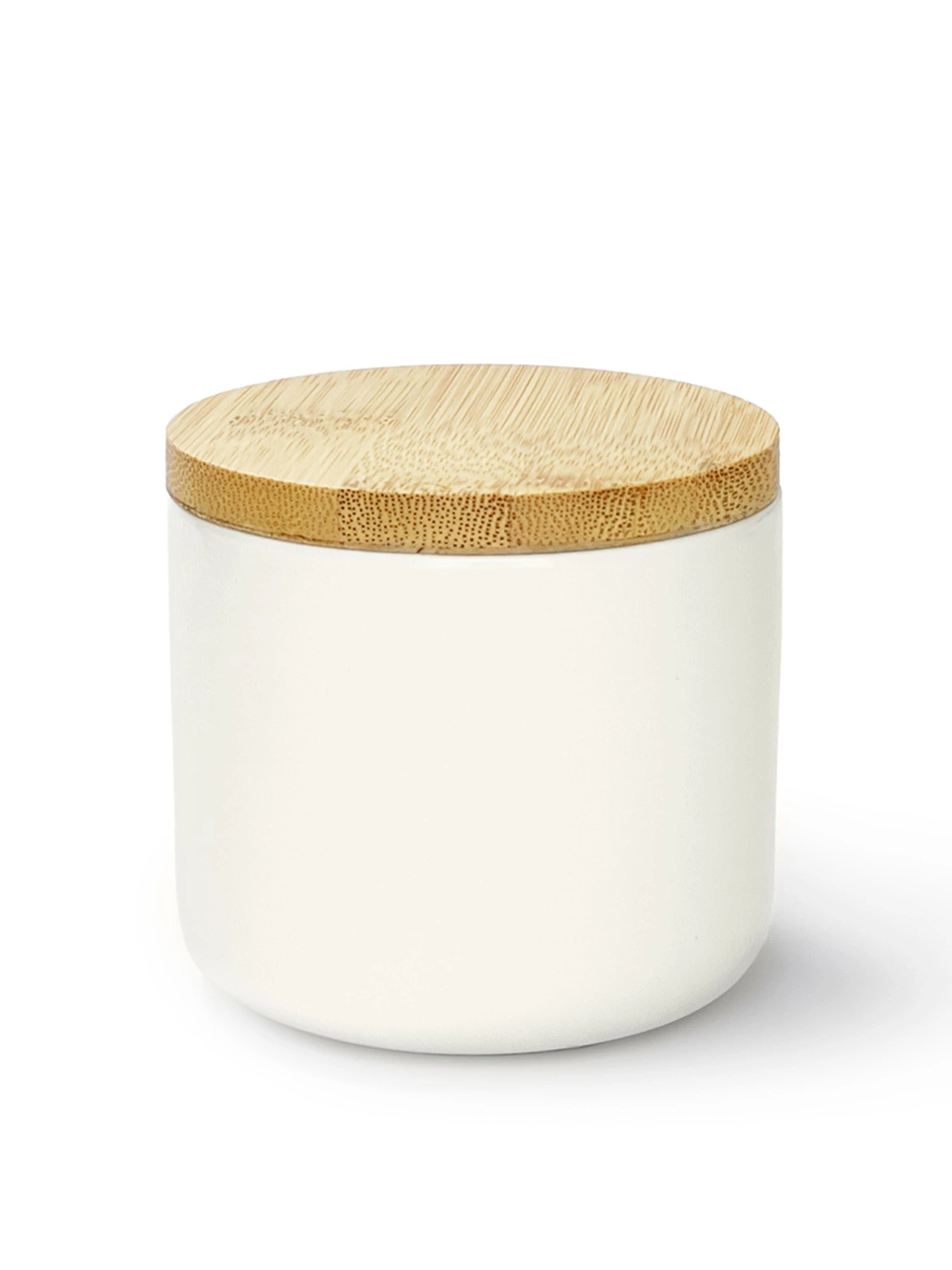 Емкость для хранения белая/дерево MBM HOME модель KP-13 S WHITE/WOOD Фото