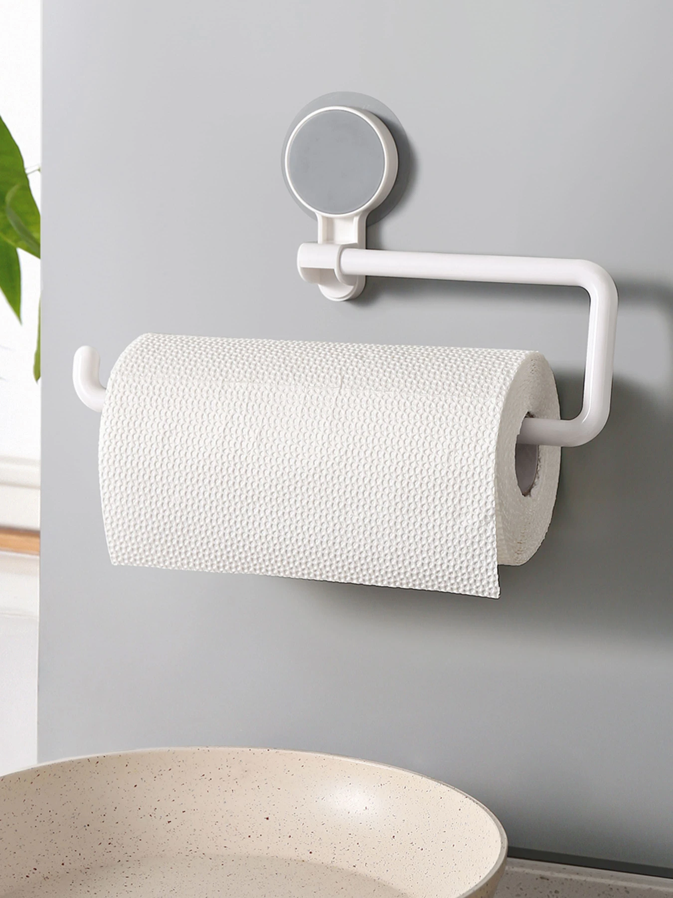 Держатель для бумажных полотенец клеящийся MBM HOME модель BP-10 WHITE Держатель для бумажных полотенец клеящийся MBM HOME модель BP-10 WHITE Фото