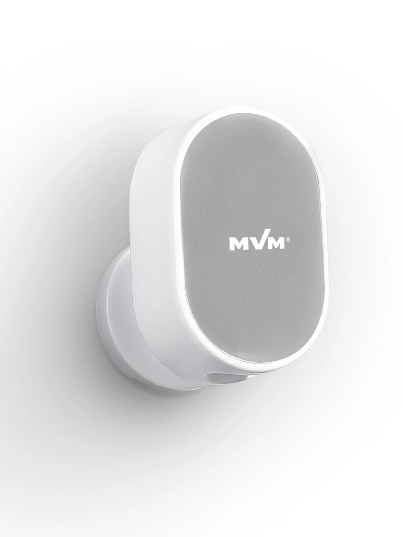 Тримач для душової лійки клейкий MBM HOME модель BP-27 WHITE/GRAY Фото