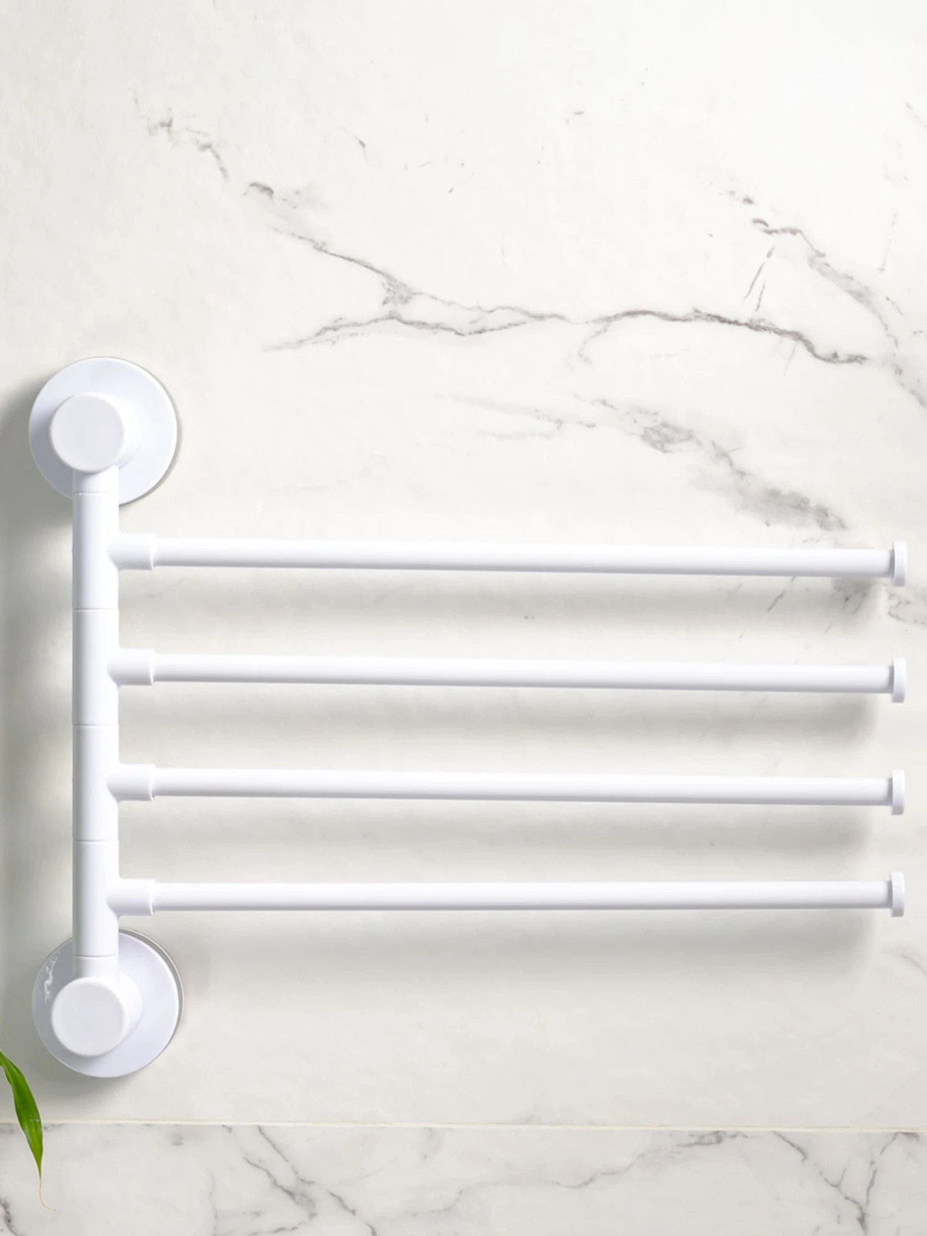 Тримач для рушників клейкий MBM HOME модель BP-28 WHITE/GRAY Фото