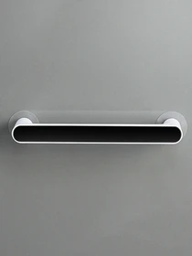 Тримач універсальний клейкий білий з чорним MBM HOME модель BP-29 WHITE/BLACK Фото