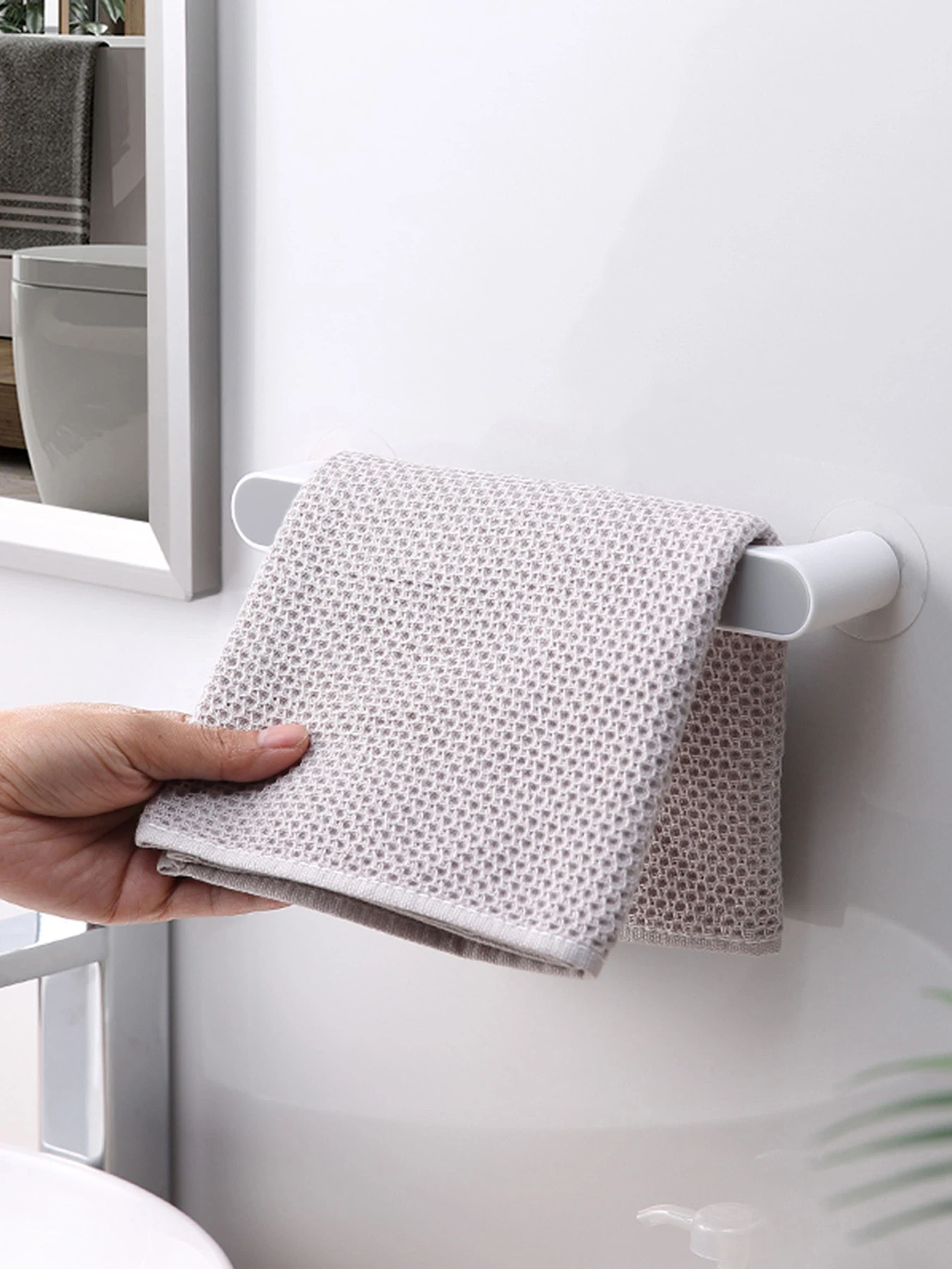 Тримач універсальний клейкий білий з сірим MBM HOME модель BP-29 WHITE/GRAY Тримач універсальний клейкий білий з сірим MBM HOME модель BP-29 WHITE/GRAY Фото