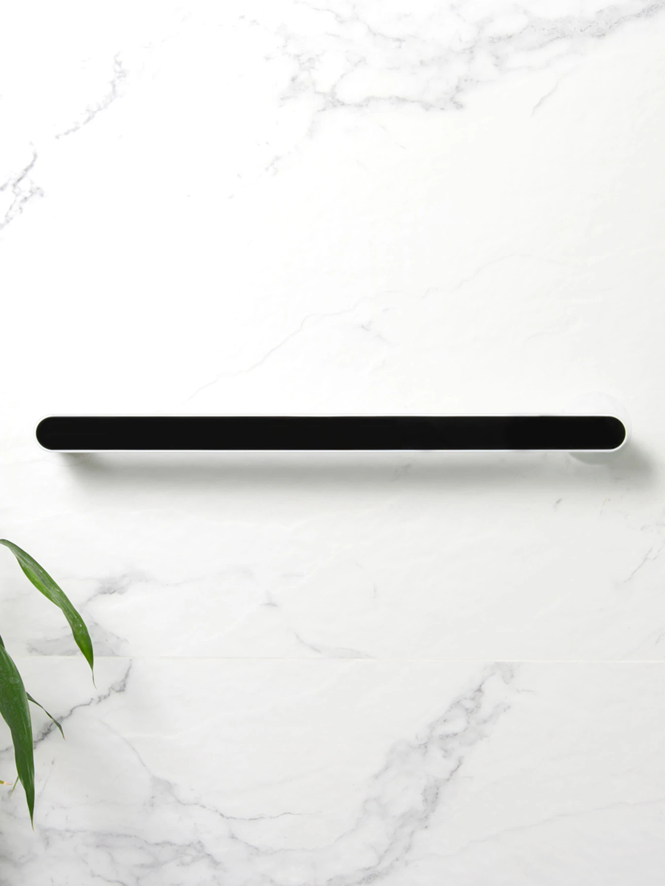 Тримач універсальний клейкий білий з чорним MBM HOME модель BP-30 WHITE/BLACK Фото