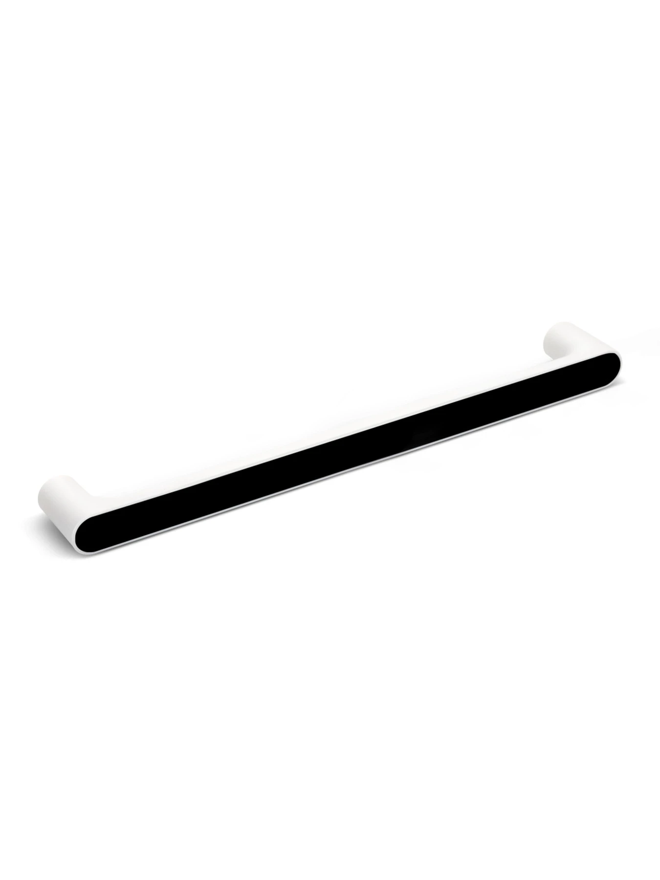 Тримач універсальний клейкий білий з чорним MBM HOME модель BP-30 WHITE/BLACK Фото