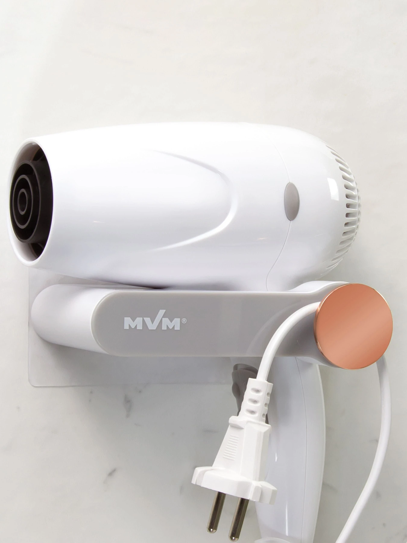 Держатель для фена клеящийся белый с серым MBM HOME модель BP-32 WHITE/GRAY Держатель для фена клеящийся белый с серым MBM HOME модель BP-32 WHITE/GRAY Фото