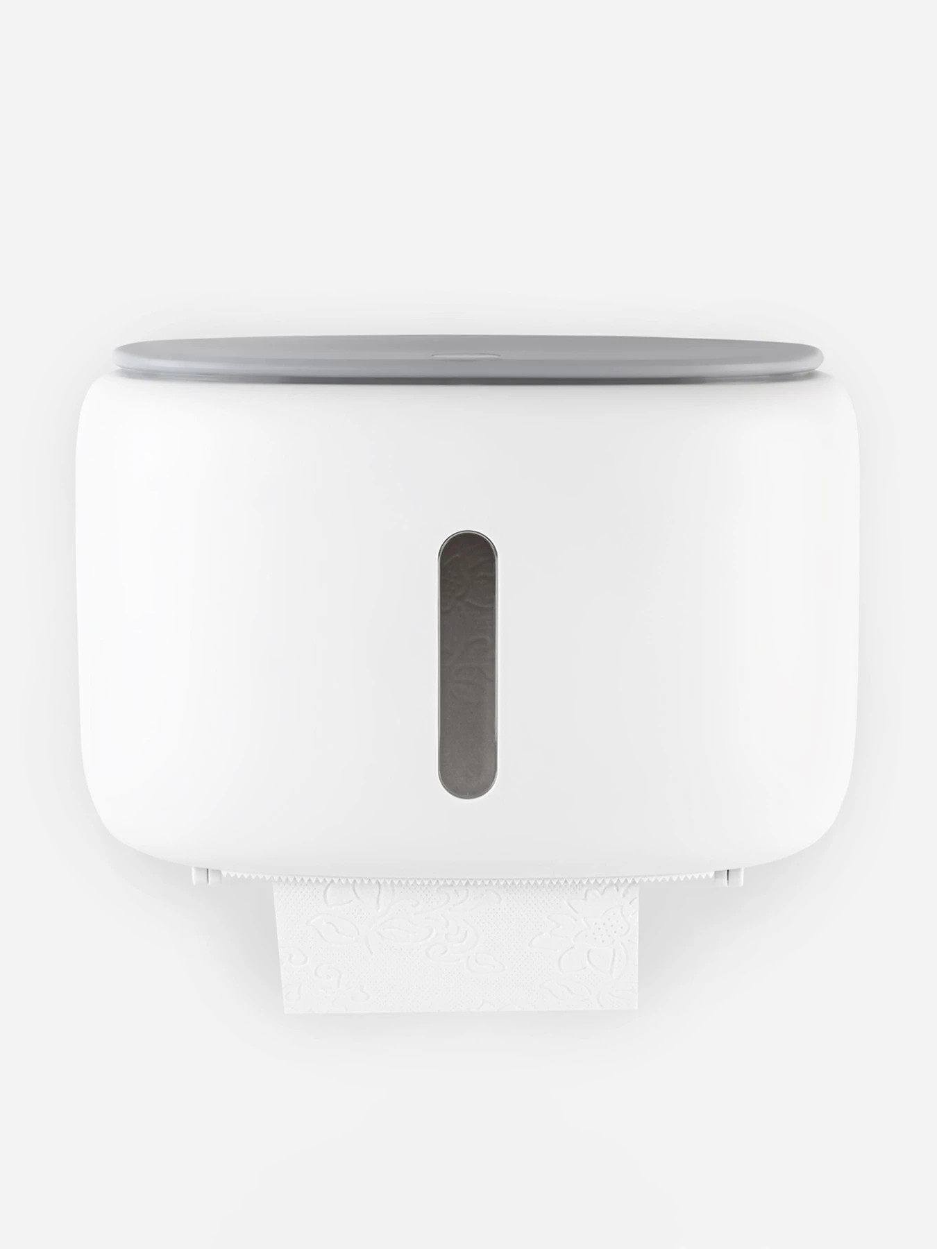 Тримач для туалетного паперу білий з сірим MBM HOME модель BP-43 WHITE/GRAY Тримач для туалетного паперу білий з сірим MBM HOME модель BP-43 WHITE/GRAY Фото