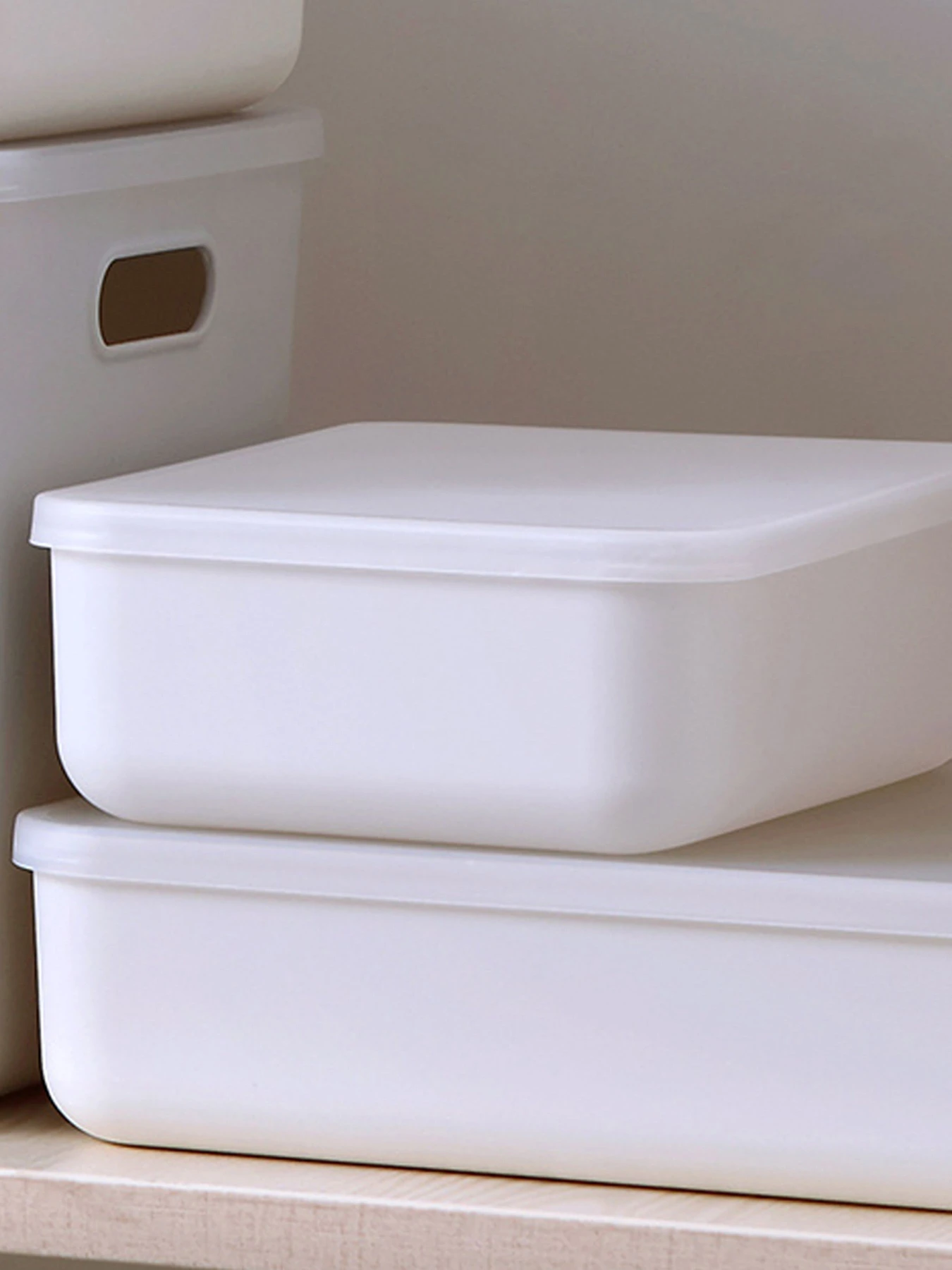 Ящик для хранения без крышки пластиковый белый MBM HOME модель FH-10 XS WHITE Ящик для хранения без крышки пластиковый белый MBM HOME модель FH-10 XS WHITE Фото