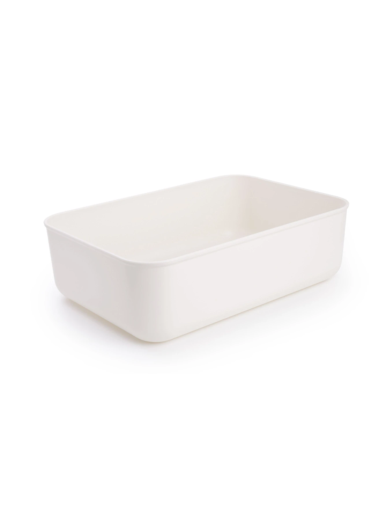 Ящик для хранения без крышки пластиковый белый MBM HOME модель FH-10 XS WHITE Ящик для хранения без крышки пластиковый белый MBM HOME модель FH-10 XS WHITE Фото