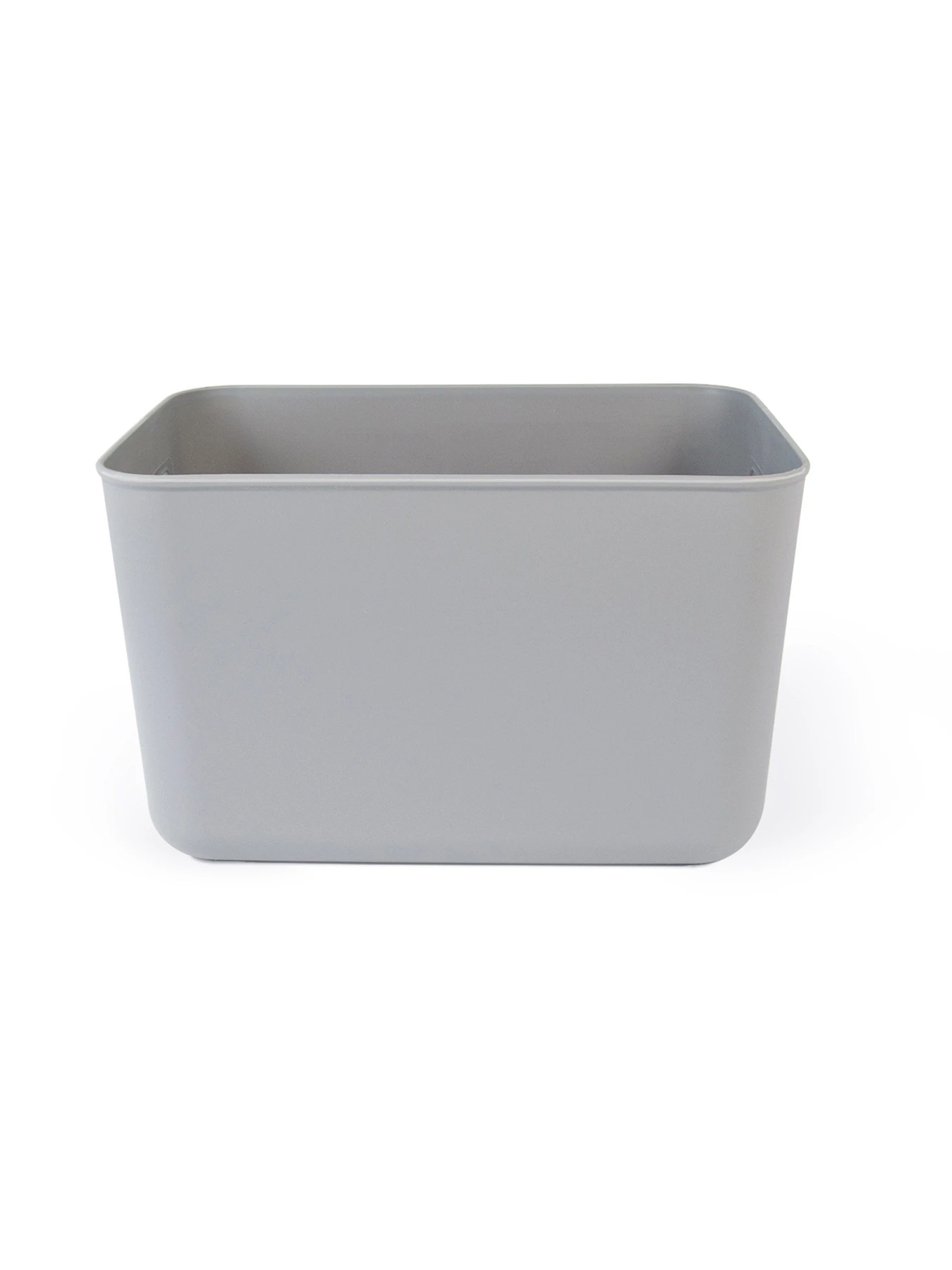 Ящик для хранения без крышки пластиковый серый MBM HOME модель FH-11 S GRAY Фото