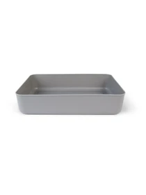 Ящик для хранения без крышки пластиковый серый MBM HOME модель FH-12 L GRAY Фото