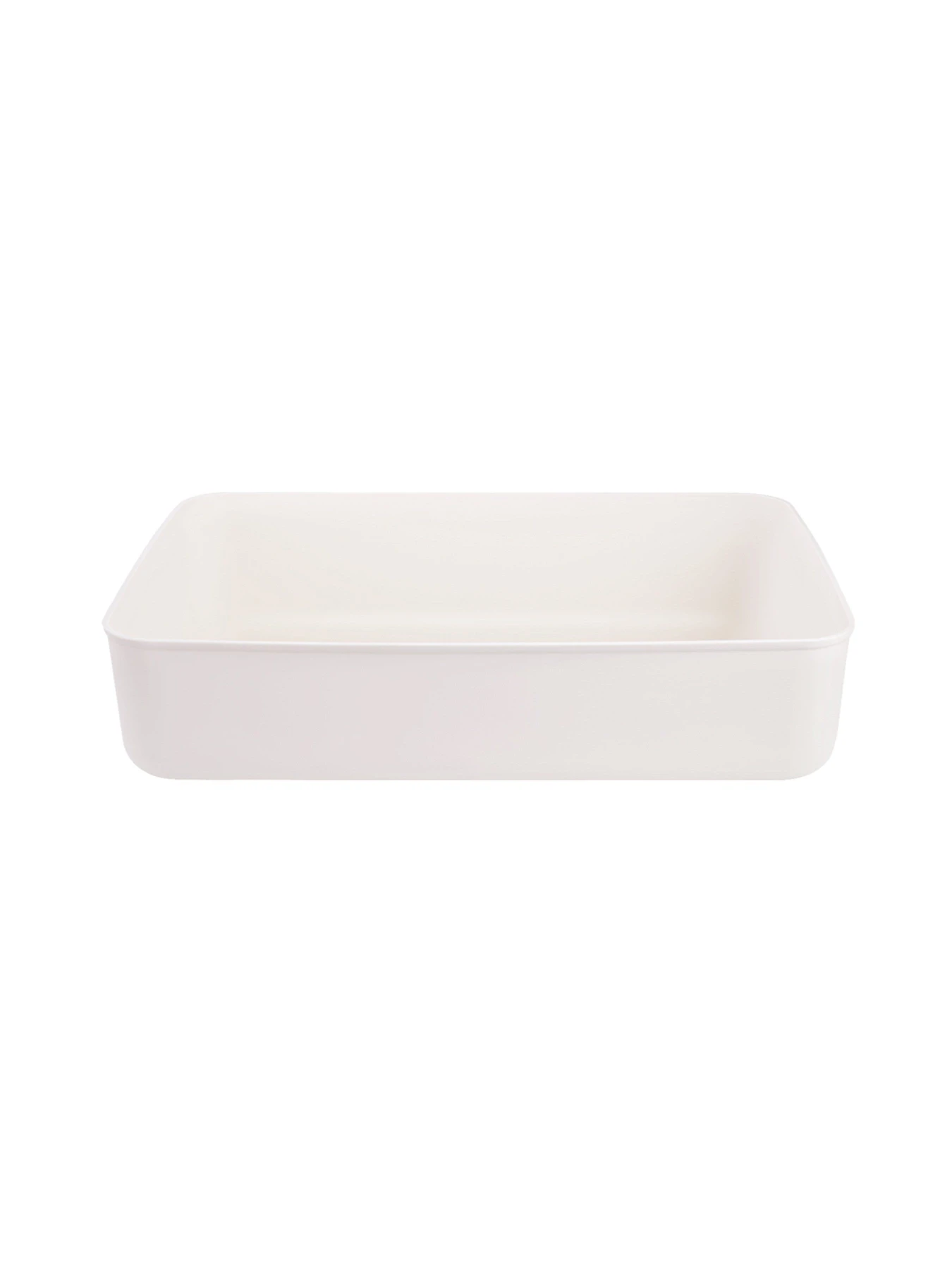 Ящик для хранения без крышки пластиковый белый MBM HOME модель FH-12 L WHITE Ящик для хранения без крышки пластиковый белый MBM HOME модель FH-12 L WHITE Фото