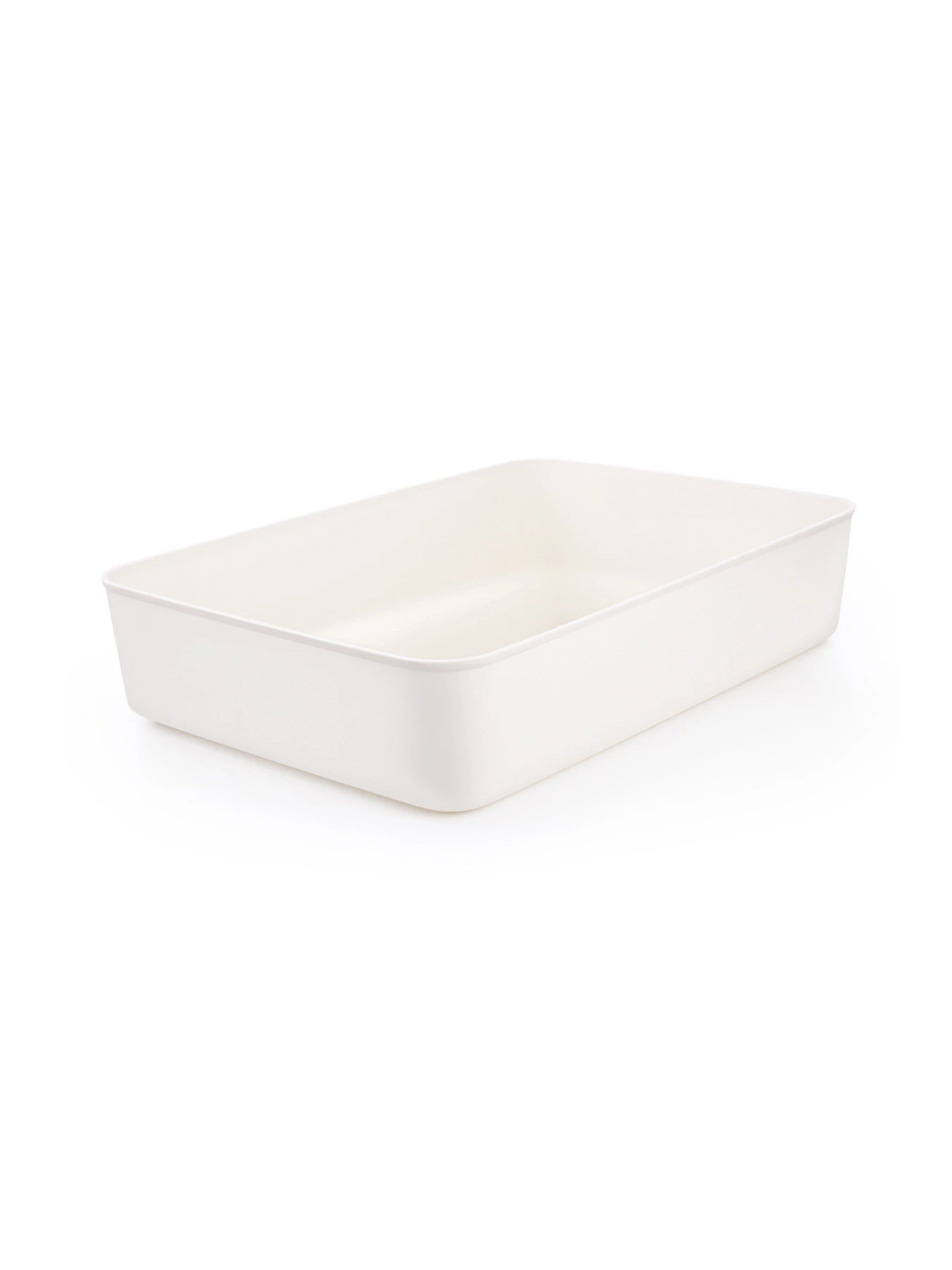 Ящик для хранения без крышки пластиковый белый MBM HOME модель FH-12 L WHITE Ящик для хранения без крышки пластиковый белый MBM HOME модель FH-12 L WHITE Фото