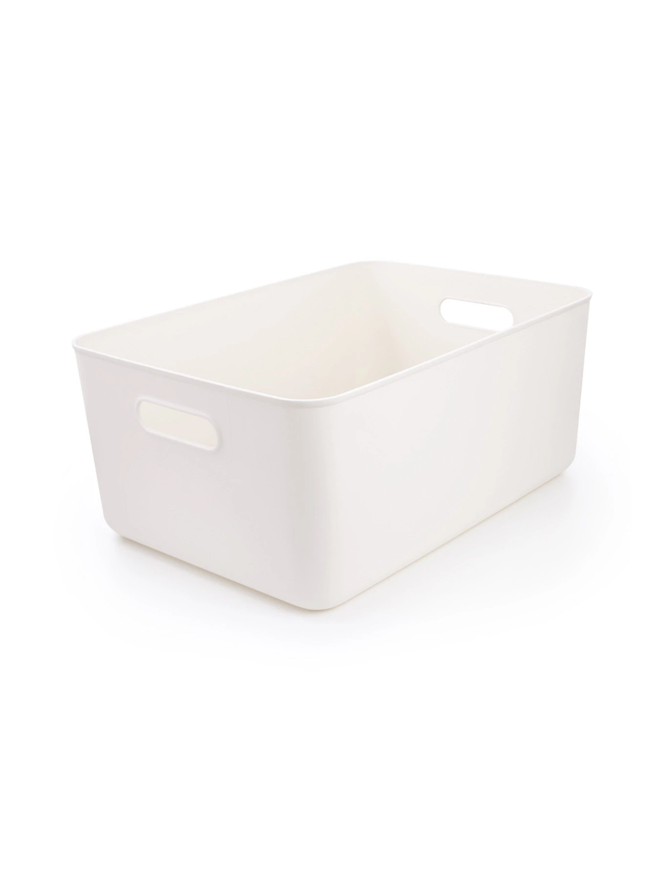 Ящик для хранения без крышки пластиковый белый MBM HOME модель FH-13 XL WHITE Ящик для хранения без крышки пластиковый белый MBM HOME модель FH-13 XL WHITE Фото