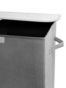 Ящик для зберігання текстильний сірий MBM HOME модель TH-02 GRAY Фото