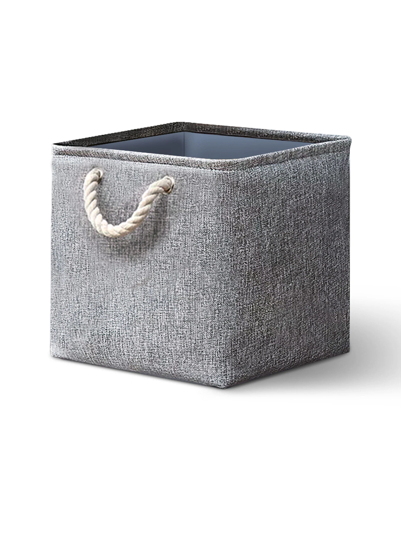 Ящик для хранения с ручками серый MBM HOME модель TH-12 GRAY Ящик для хранения с ручками серый MBM HOME модель TH-12 GRAY Фото