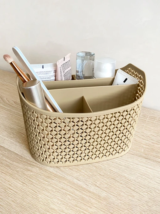 Органайзер настольный светло-коричневый MBM HOME модель FH-09 LIGHT BROWN Фото