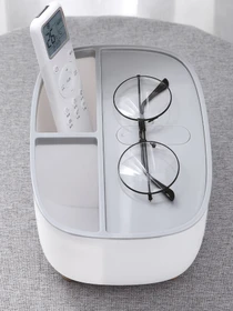 Органайзер универсальный белый с серым MBM HOME модель FH-19 WHITE/GRAY Фото