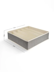 Органайзер для хранения на 5 секций светло-серый MBM HOME модель TH-09-05 LIGHT GRAY Фото