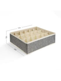 Органайзер для хранения на 18 секций светло-серый MBM HOME модель TH-09-18 LIGHT GRAY Фото