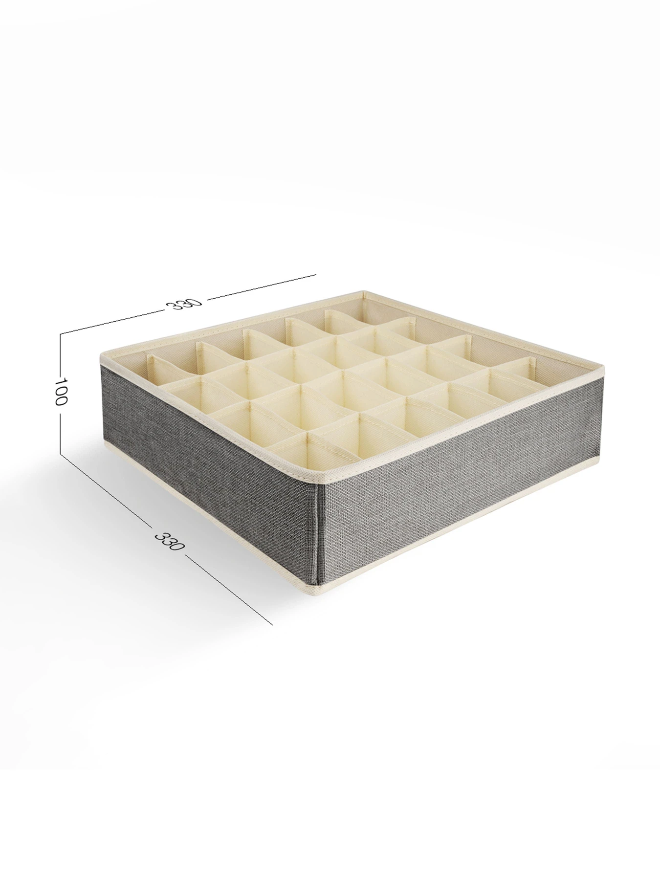 Органайзер для хранения на 24 секции светло-серый MBM HOME модель TH-09-24 LIGHT GRAY Фото