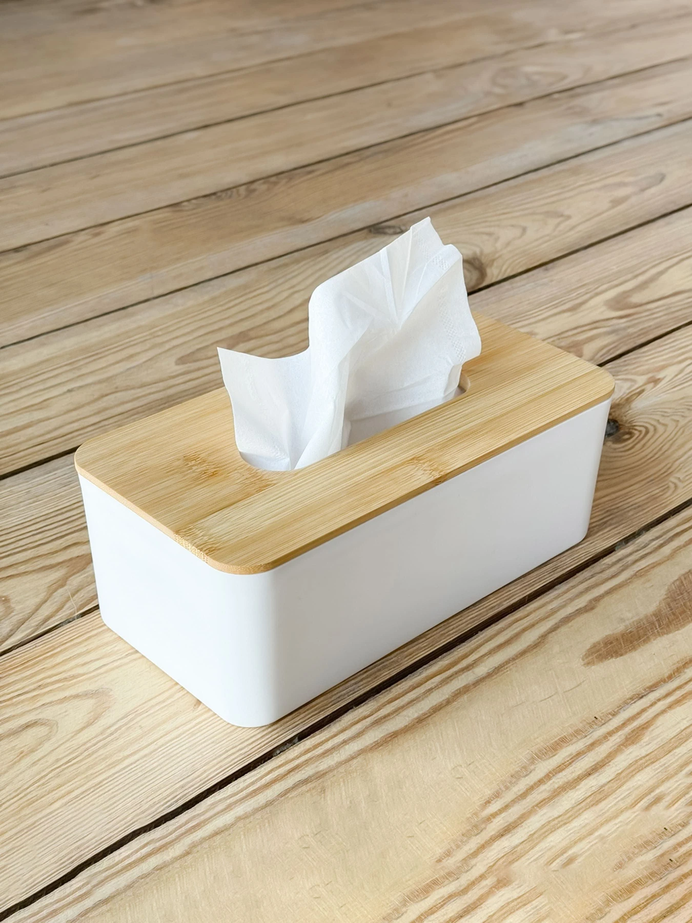 Органайзер для салфеток белый/дерево Scandinavia MBM HOME модель FH-42 WHITE/WOOD Органайзер для салфеток белый/дерево Scandinavia MBM HOME модель FH-42 WHITE/WOOD Фото