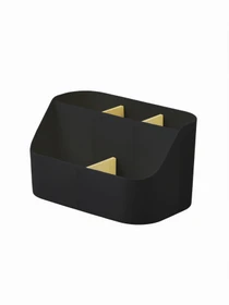 Органайзер для мелочей черный/дерево Scandinavia MBM HOME модель FH-43 BLACK/WOOD Фото