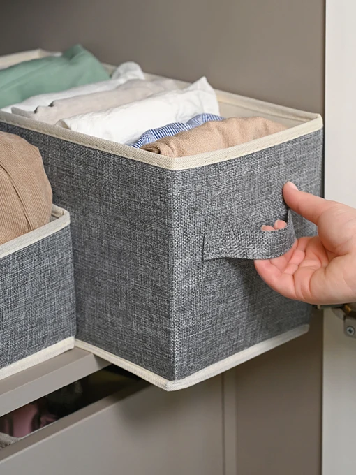 Органайзер для зберігання на 7 секцій сірий MBM HOME модель TH-31-7 LIGHT GRAY Фото