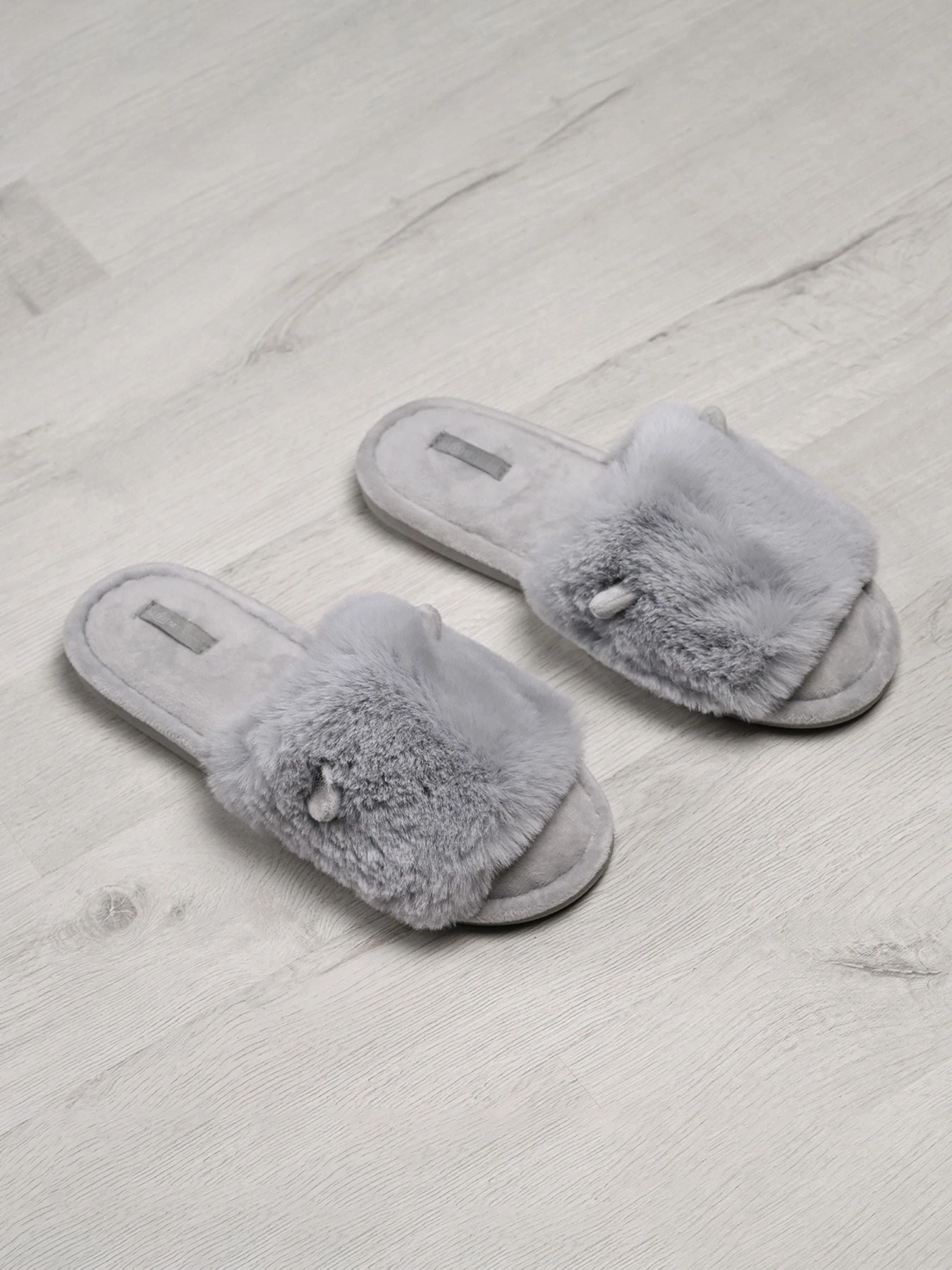 Тапки MBM HOME Nana модель SL-03 LIGHT GRAY Фото