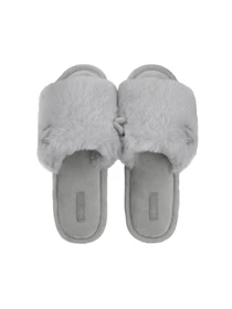 Тапки MBM HOME Nana модель SL-03 LIGHT GRAY Фото