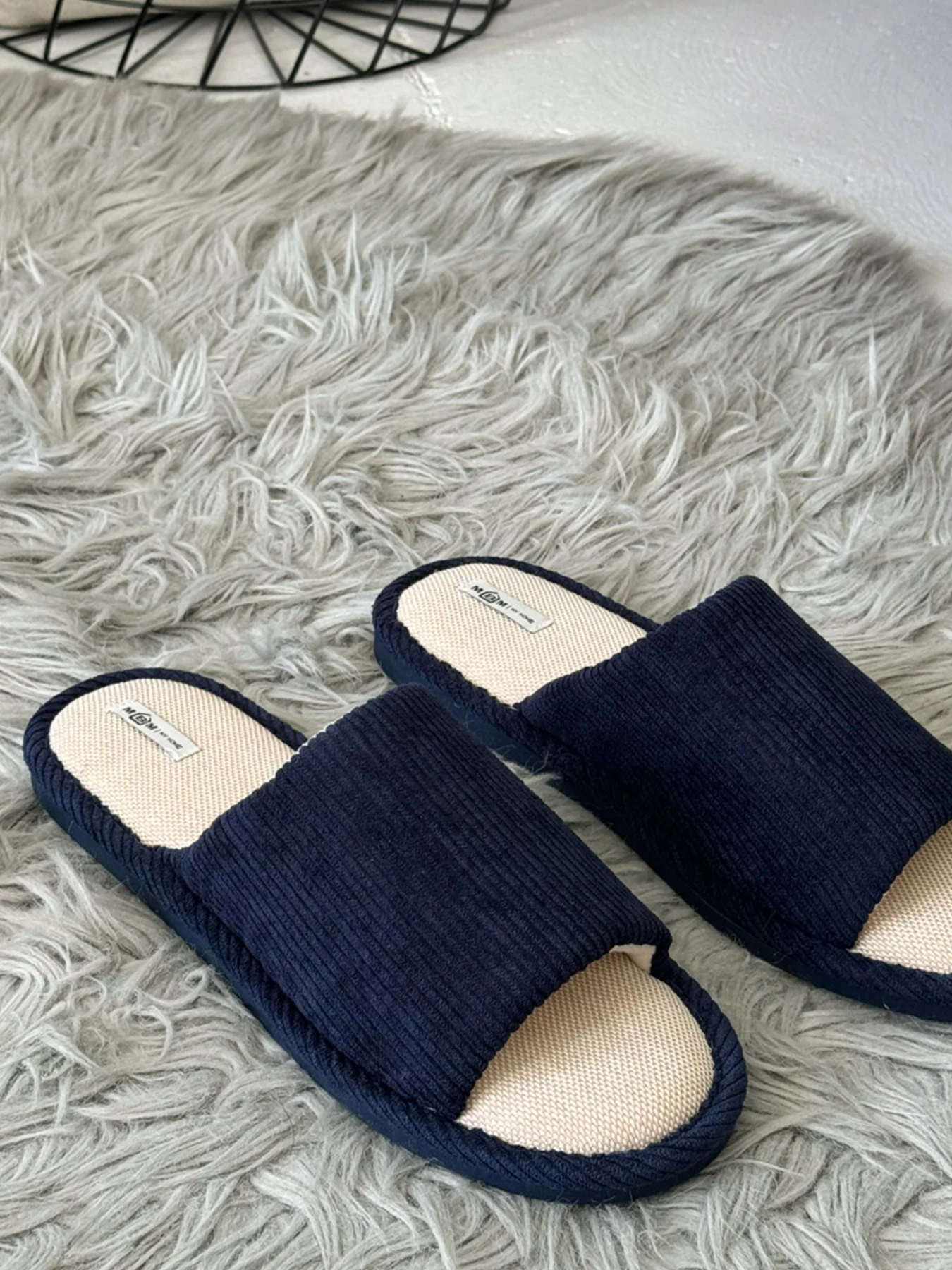 Капці MBM HOME Semen модель SL-15 DARK BLUE Фото