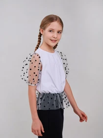 Рубашки SMIL модель smil_114973-cernyj-gorosek Фото