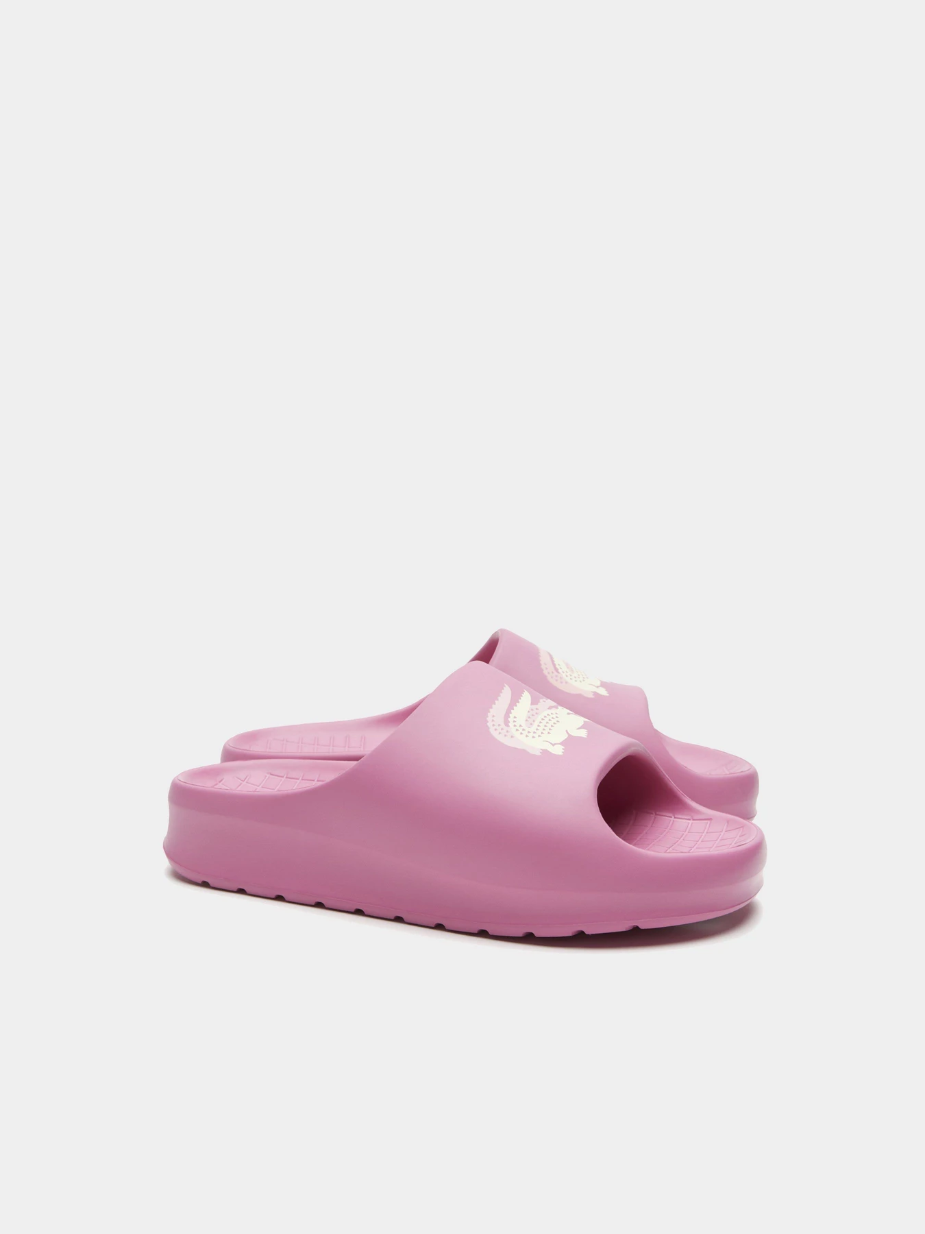 Шлёпанцы Lacoste Croco 2.0 Evo модель 745CFA0005PW1 Шлёпанцы Lacoste Croco 2.0 Evo модель 745CFA0005PW1 Фото