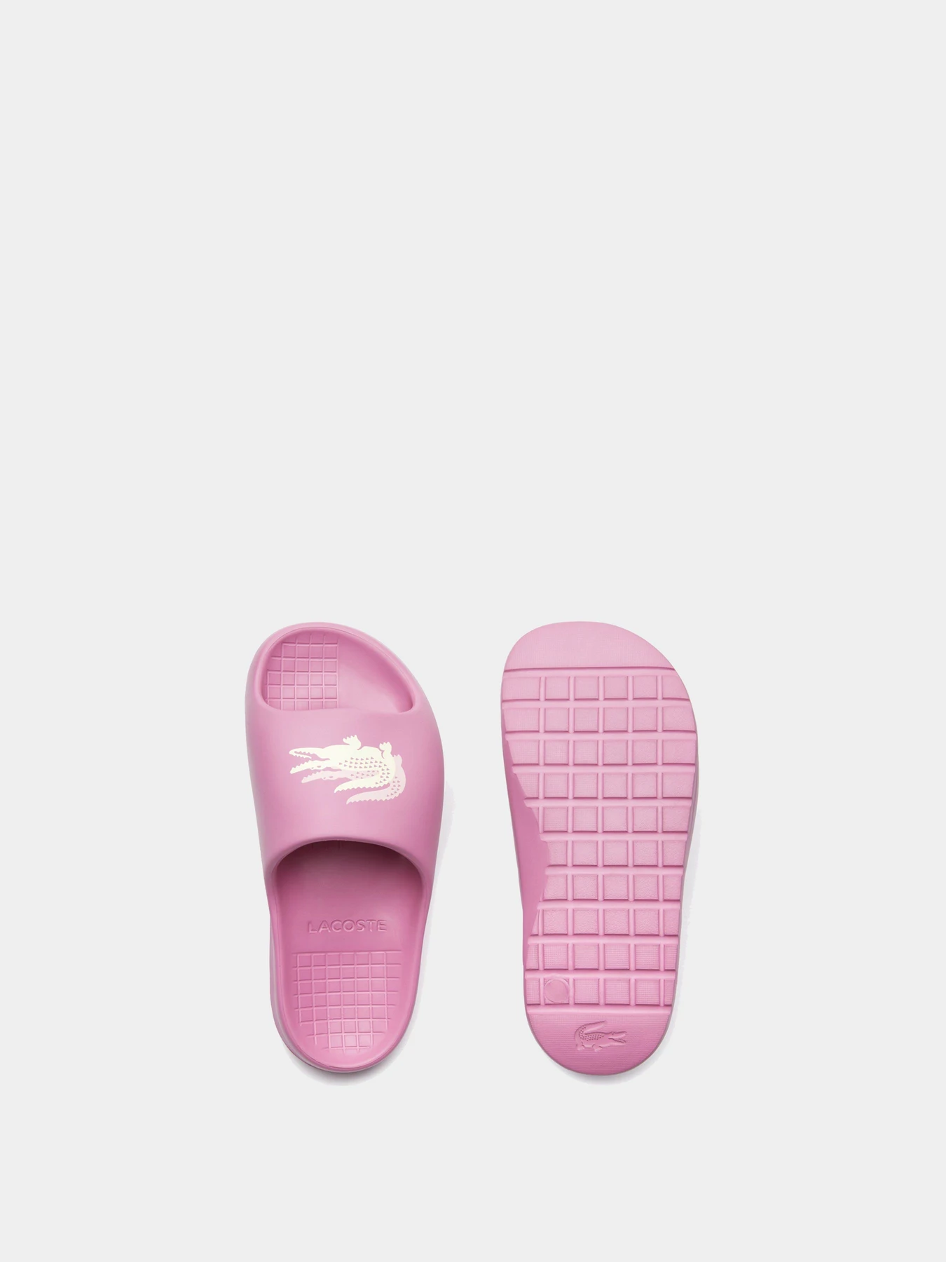 Шлёпанцы Lacoste Croco 2.0 Evo модель 745CFA0005PW1 Шлёпанцы Lacoste Croco 2.0 Evo модель 745CFA0005PW1 Фото