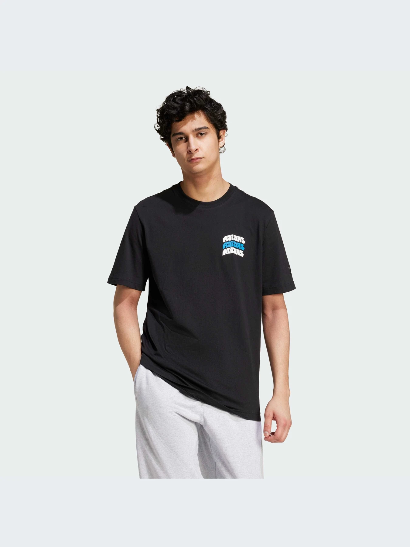 Футболки і поло Adidas Graphics модель IZ2580 Футболки і поло Adidas Graphics модель IZ2580 Фото